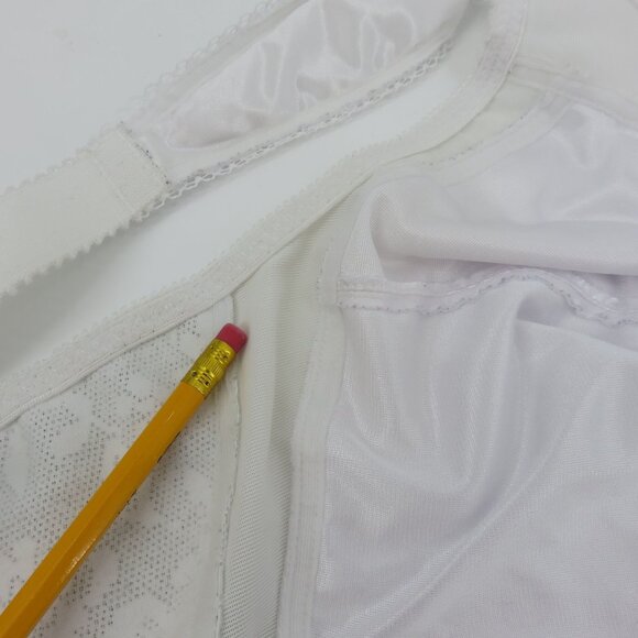 Playtex 46D Bra White 18 Hour Ultimate Shoulder Comfort Smoothing 4693 Wireless - Picture 11 of 16